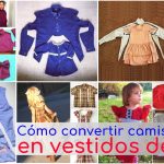 convertir camisas en vestidos nina