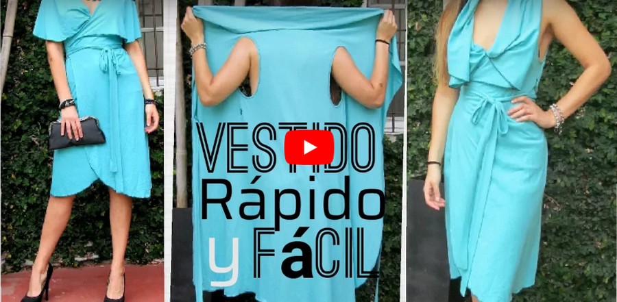 vestido rapido facil